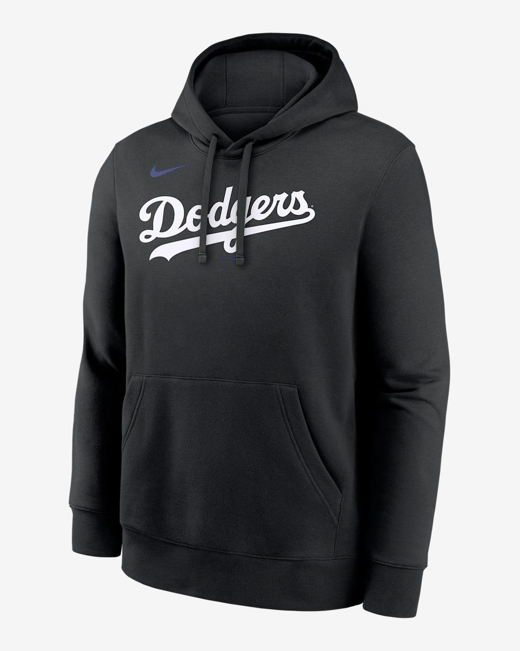 Los Angeles Dodgers Club Men's Nike MLB Pullover Hoodie - Black