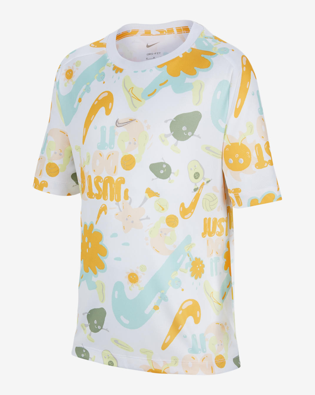 Nike Dri-FIT Older Kids' (Boys') Top - White