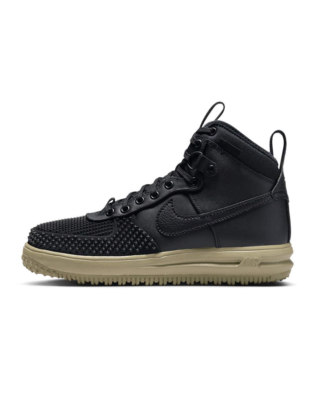 Nike Lunar Force 1 Men's Winterized Duckboots - Black/Neutral Olive/Black
