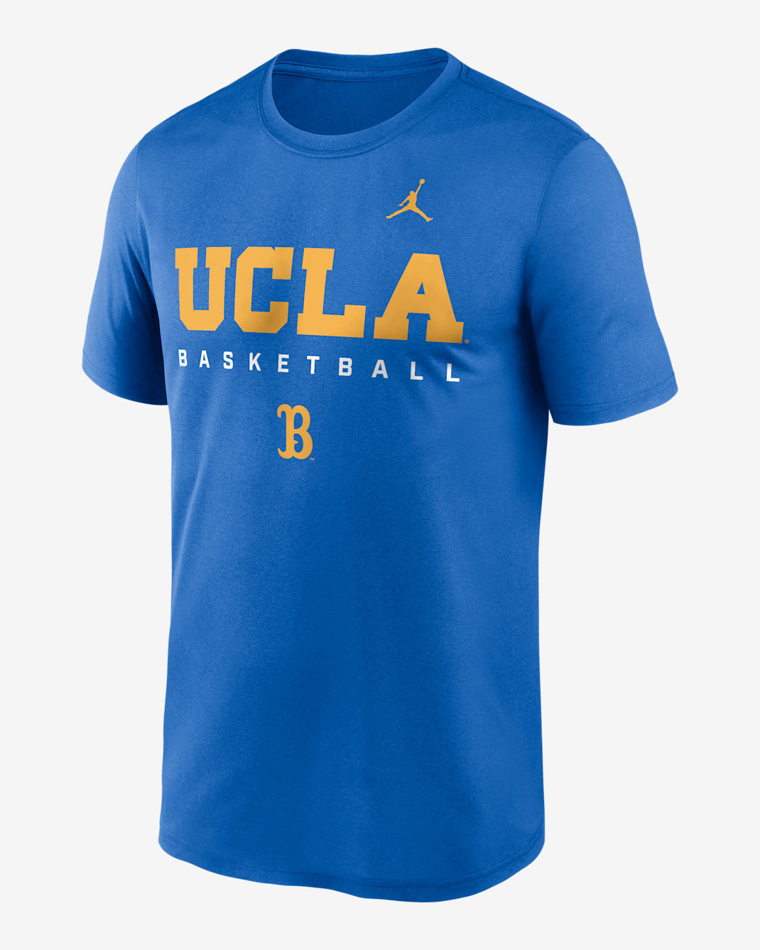 UCLA Courtside Basketball Legend Men's Jordan Brand Dri-FIT College T-Shirt - Blue