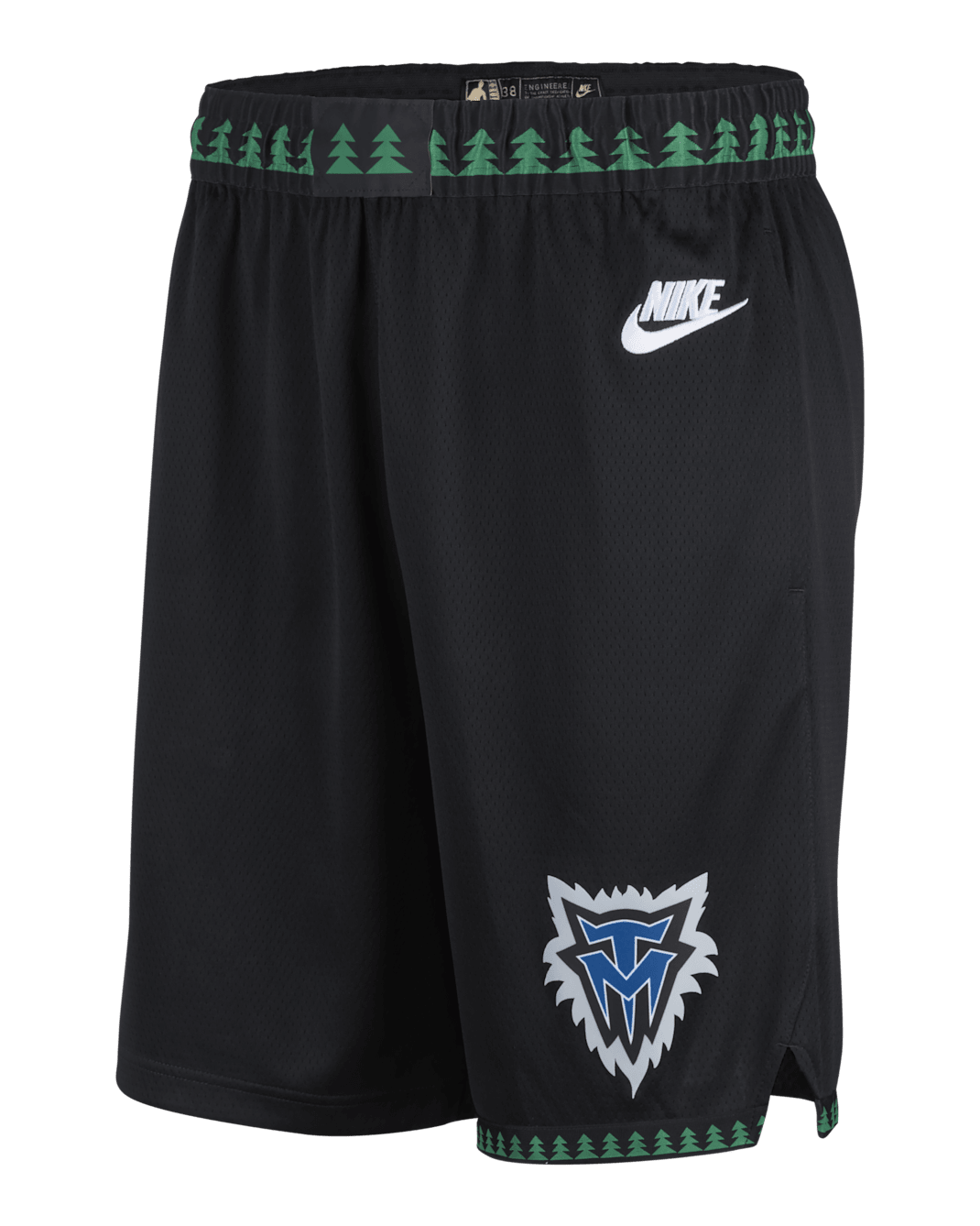 Minnesota Timberwolves Swingman 2025/26 Hardwood Classics Men's Nike Dri-FIT NBA Shorts - Black/White