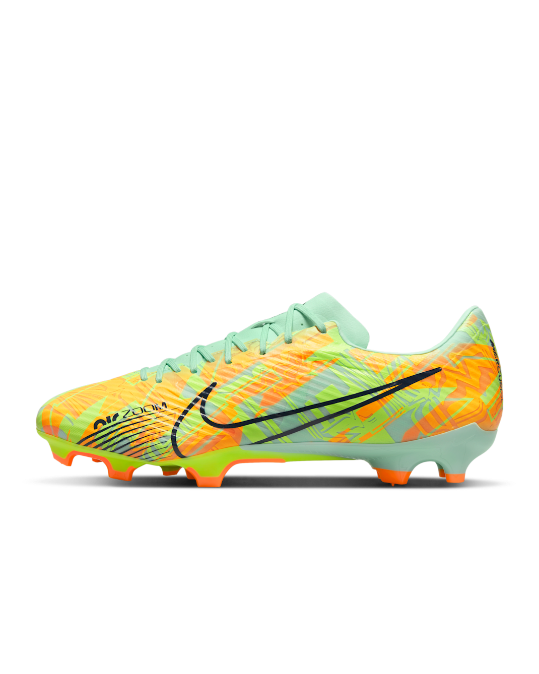 Nike Mercurial Vapor 15 Academy Multi-Ground Low-Top Football Boot - Mint Foam/Total Orange/Ghost Green/Blackened Blue