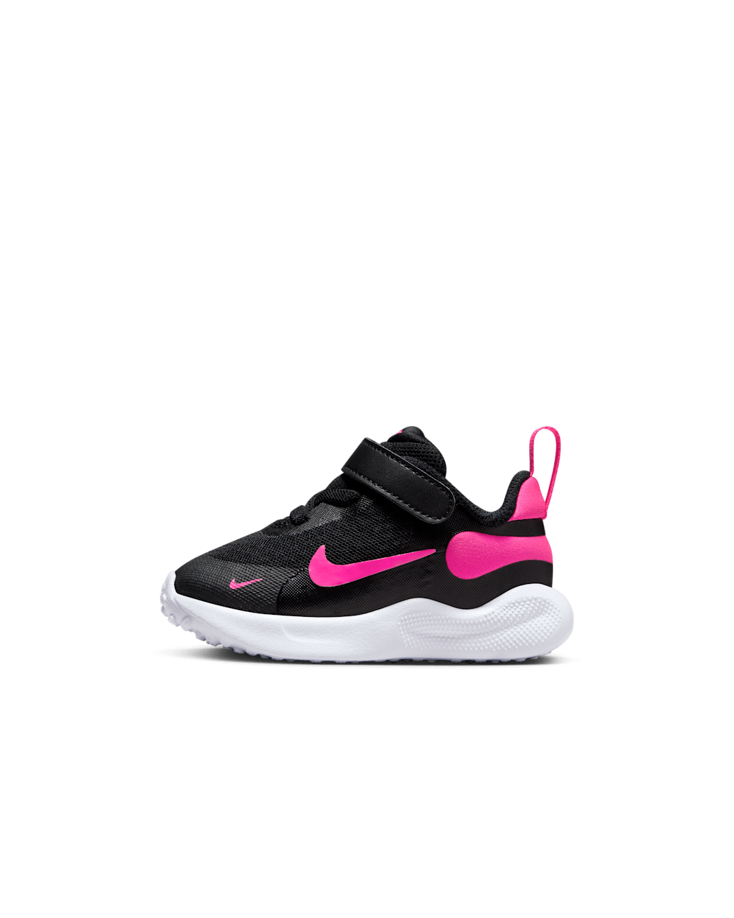 Nike Revolution 7 Schuh (Babys/Kleinkinder) - Schwarz/Weiß/Hyper Pink