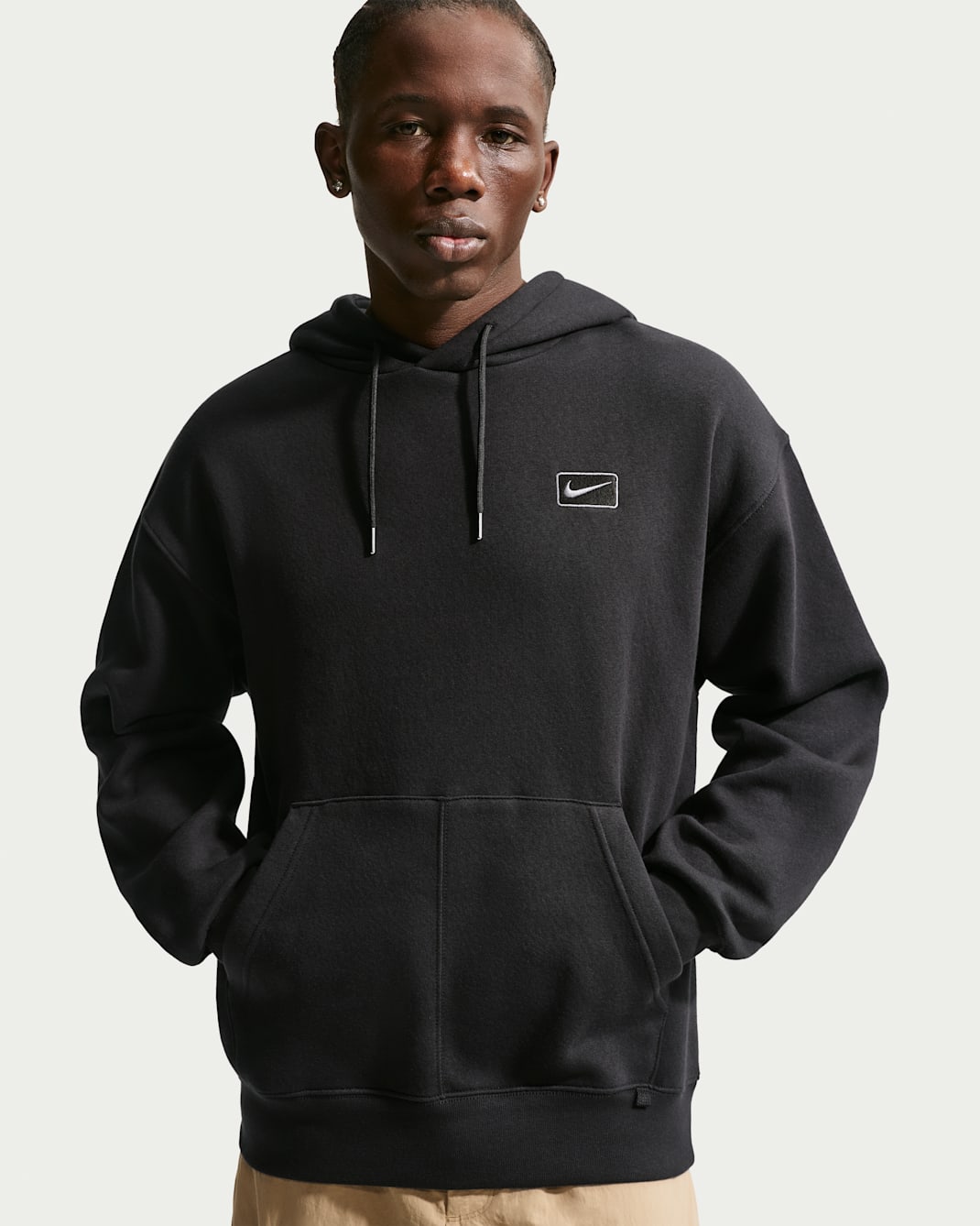 Felpa pullover con cappuccio Nike Sportswear - Uomo - Nero
