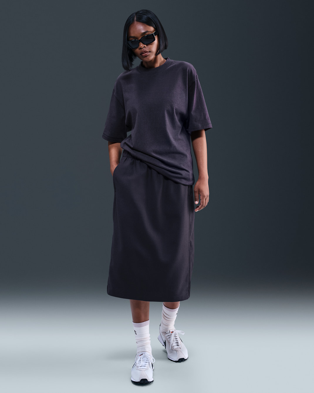 Nike Wool Classics Skirt - Cave Purple