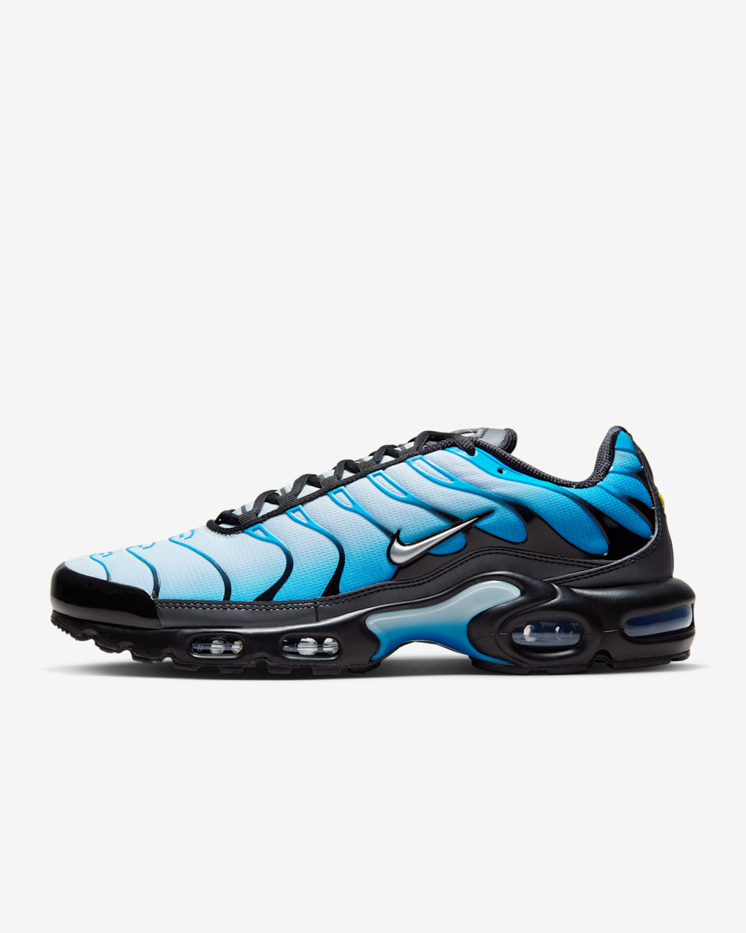 Nike Air Max Plus Men's Shoes - Black/Neptune Blue/Blue Tint/Metallic Silver