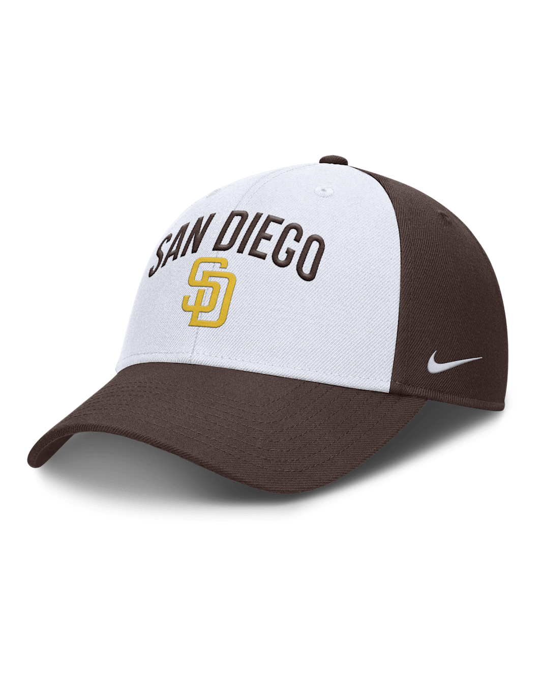 San Diego Padres Club Men's Nike Dri-FIT MLB Adjustable Hat - White