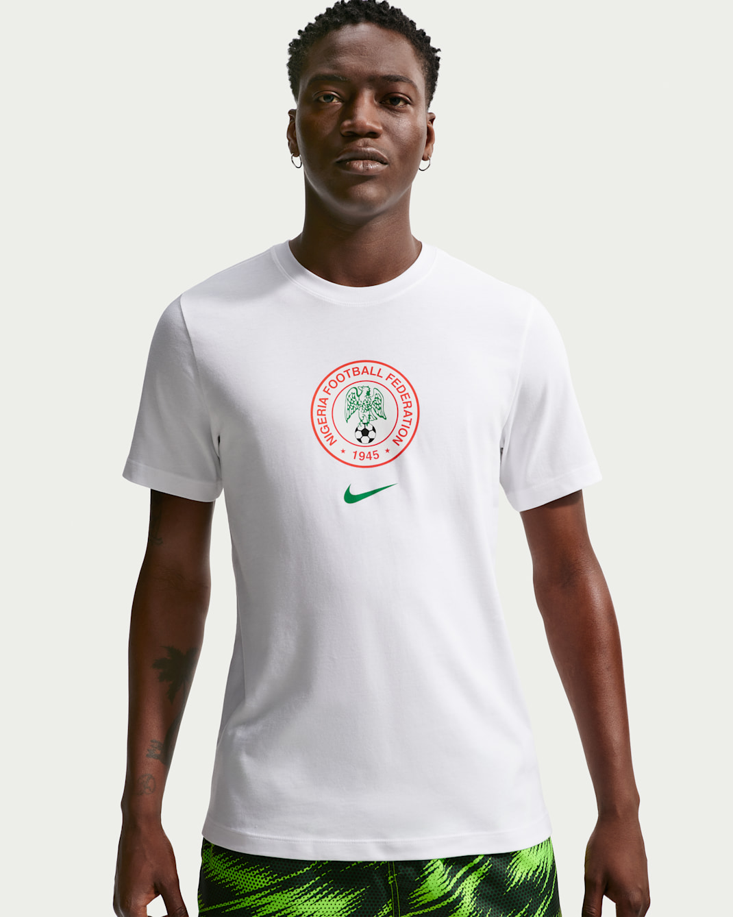 Nigeria Men's Nike Football T-Shirt - White