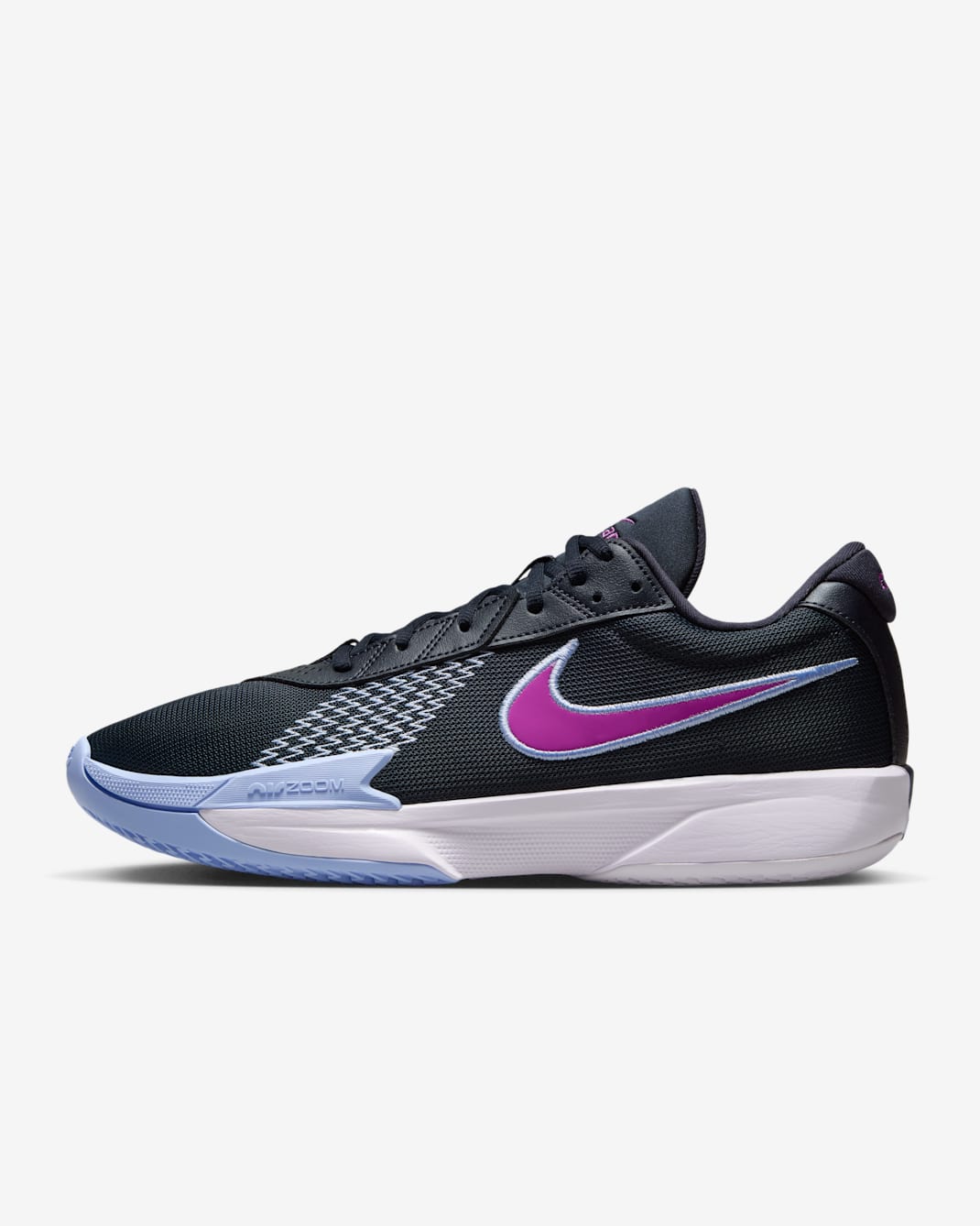 Nike G.T. Cut Academy EP Basketball Shoes - Dark Obsidian/Aluminum/Barely Grape/Vivid Purple