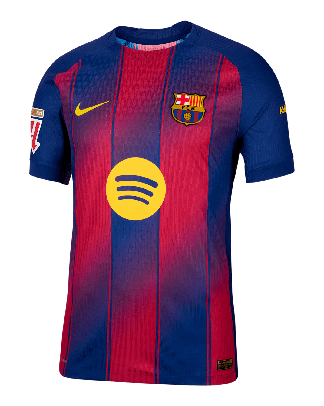 Gavi Barcelona 2025/26 Match Home Men's Nike Dri-FIT ADV Soccer Jersey - Deep Royal Blue