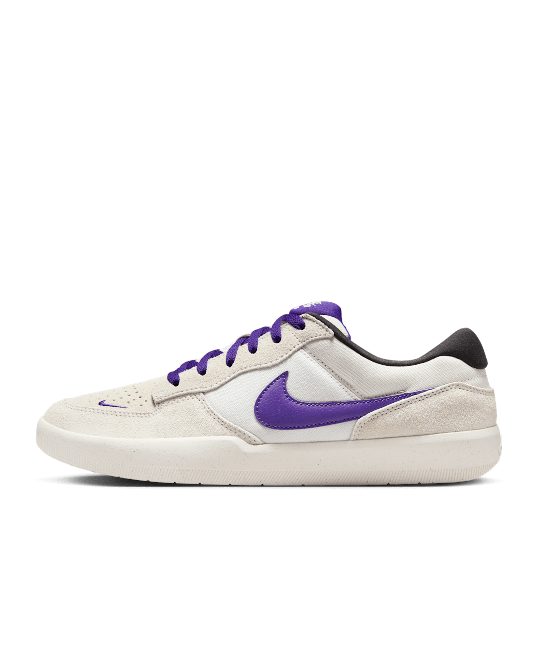 Nike SB Force 58 Skate Shoes - Phantom/Summit White/Dark Smoke Grey/Court Purple