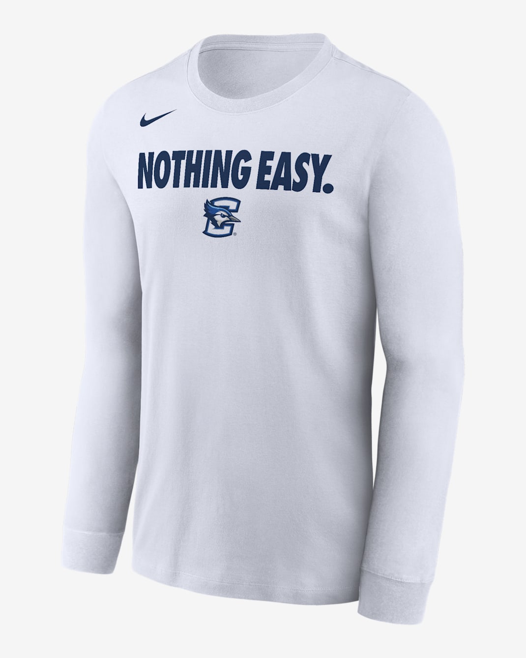 Creighton Men's Nike College Long-Sleeve T-Shirt - White