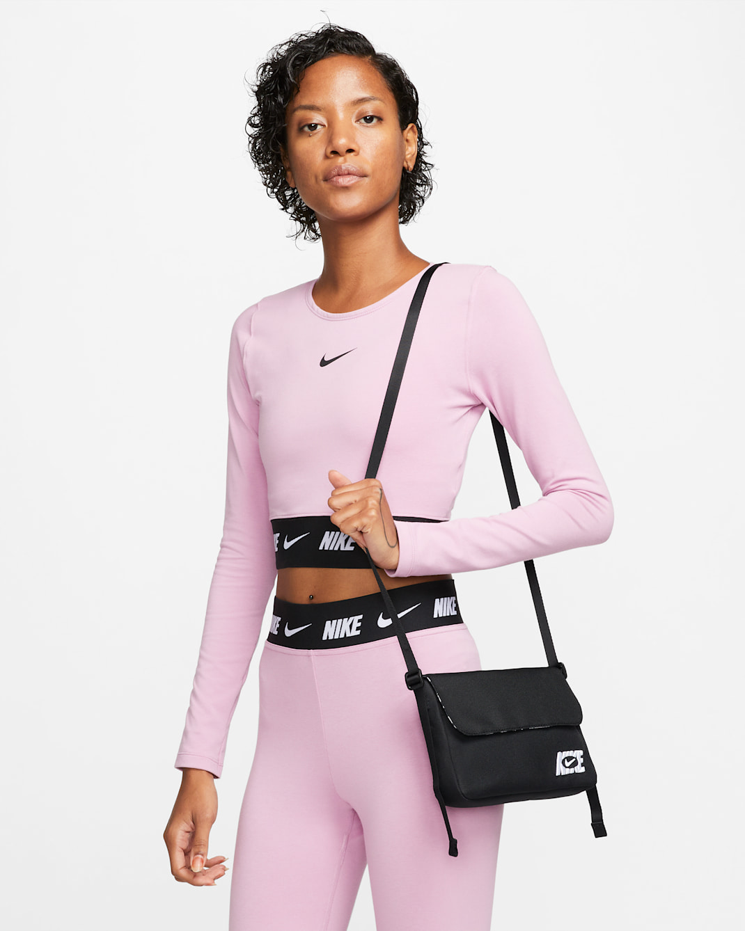 Nike Sportswear Futura 365 Cross-body Bag (3L) - Black/Black/White
