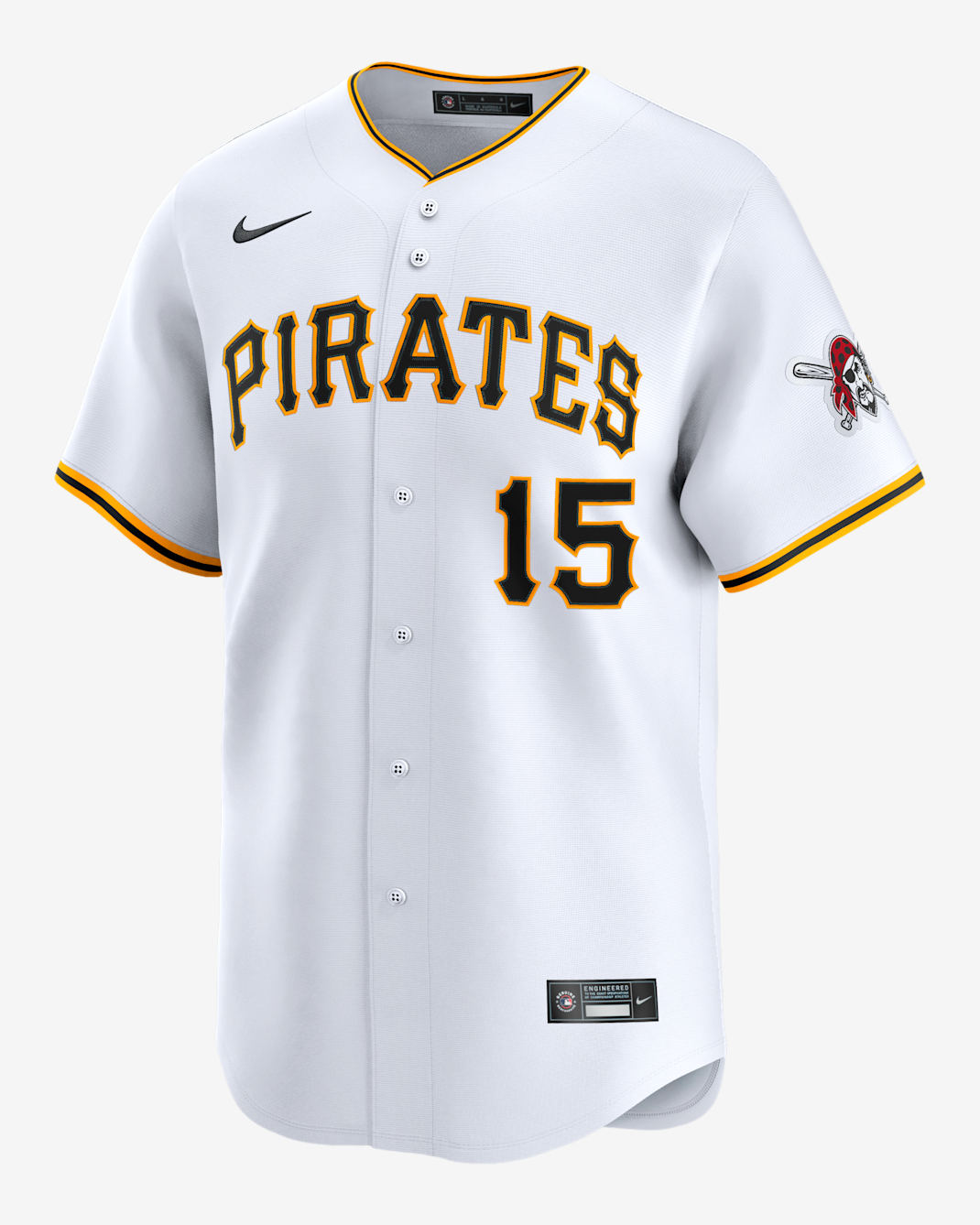 Jersey Nike Dri-FIT ADV de la MLB Limited para hombre Oneil Cruz Pittsburgh Pirates - Blanco