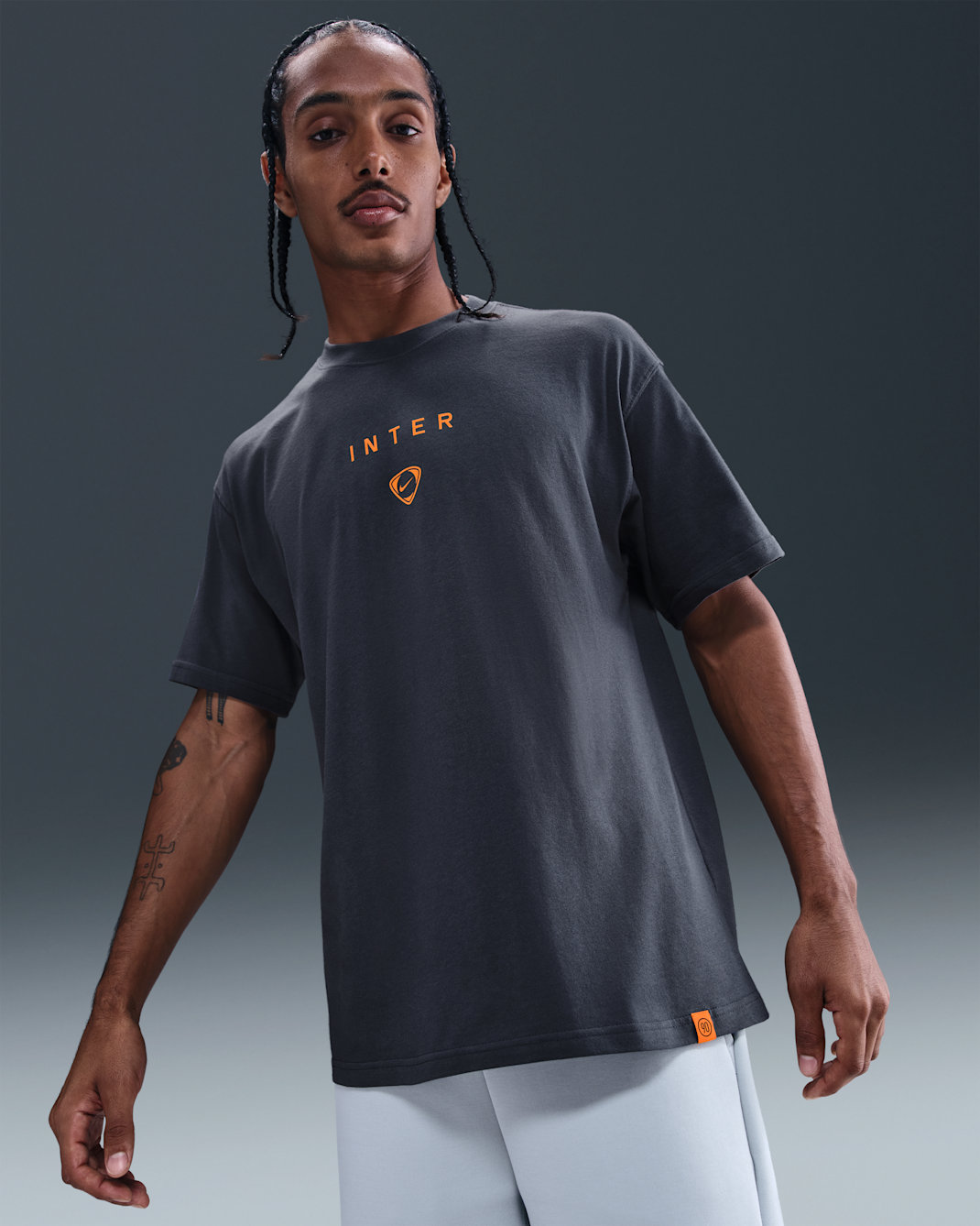 Fotbolls-t-shirt Inter Milan Nike Total 90 för män - Thunder Blue