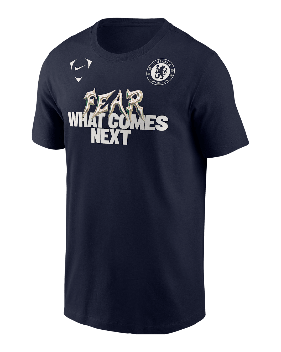 Playera de fútbol Nike para hombre Chelsea FC - Azul marino