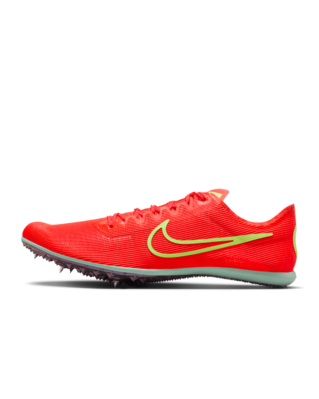 Nike Zoom Mamba 6 Athletics Distance Spikes - Bright Crimson/Hyper Orange/Barely Volt/Washed Coral