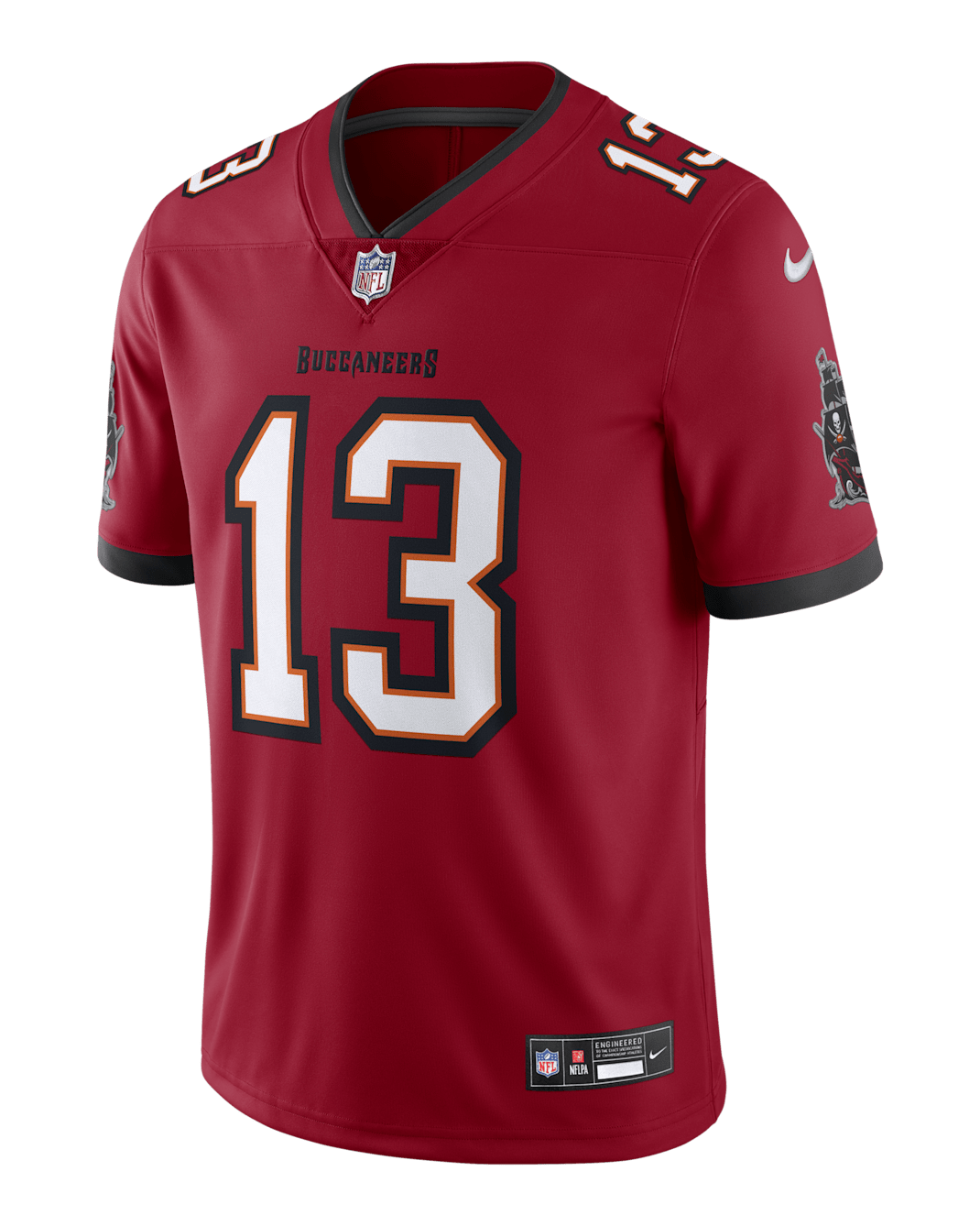 Jersey de fútbol americano Nike Dri-FIT NFL Limited para hombre Mike Evans Tampa Bay Buccaneers - Rojo