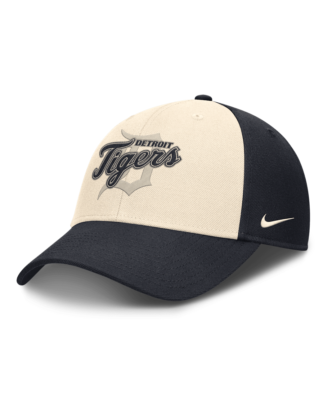 Gorra Nike Dri-FIT de la MLB ajustable para hombre Detroit Tigers Statement Club - Azul marino