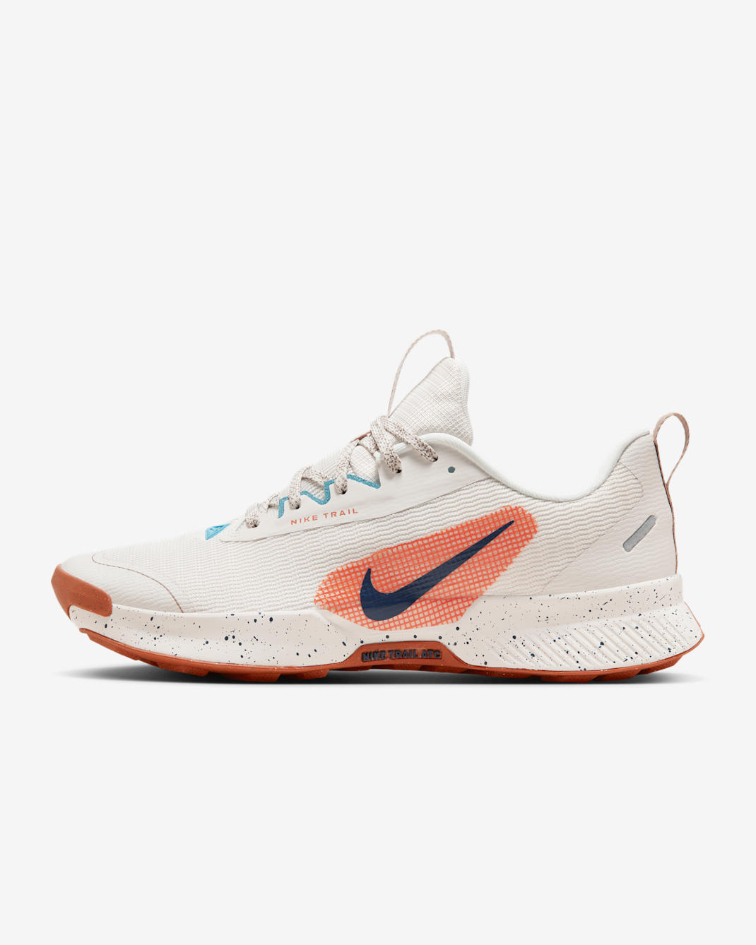 Nike Juniper Trail 3 Men's Trail-Running Shoes - Phantom/Vintage Coral/Denim Turquoise/Midnight Navy