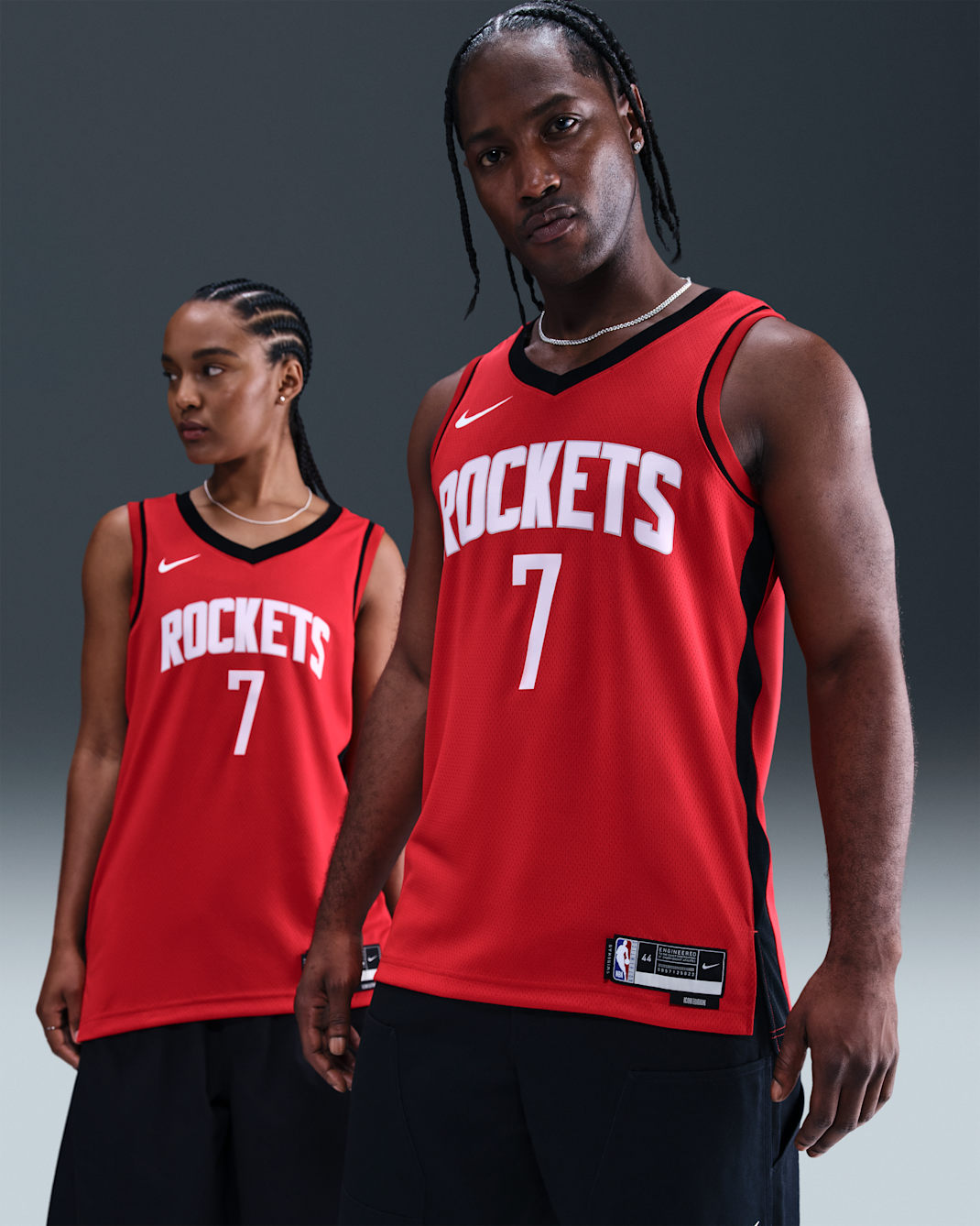 Houston Rockets Icon Edition Men's Nike Dri-FIT NBA Swingman Jersey - University Red