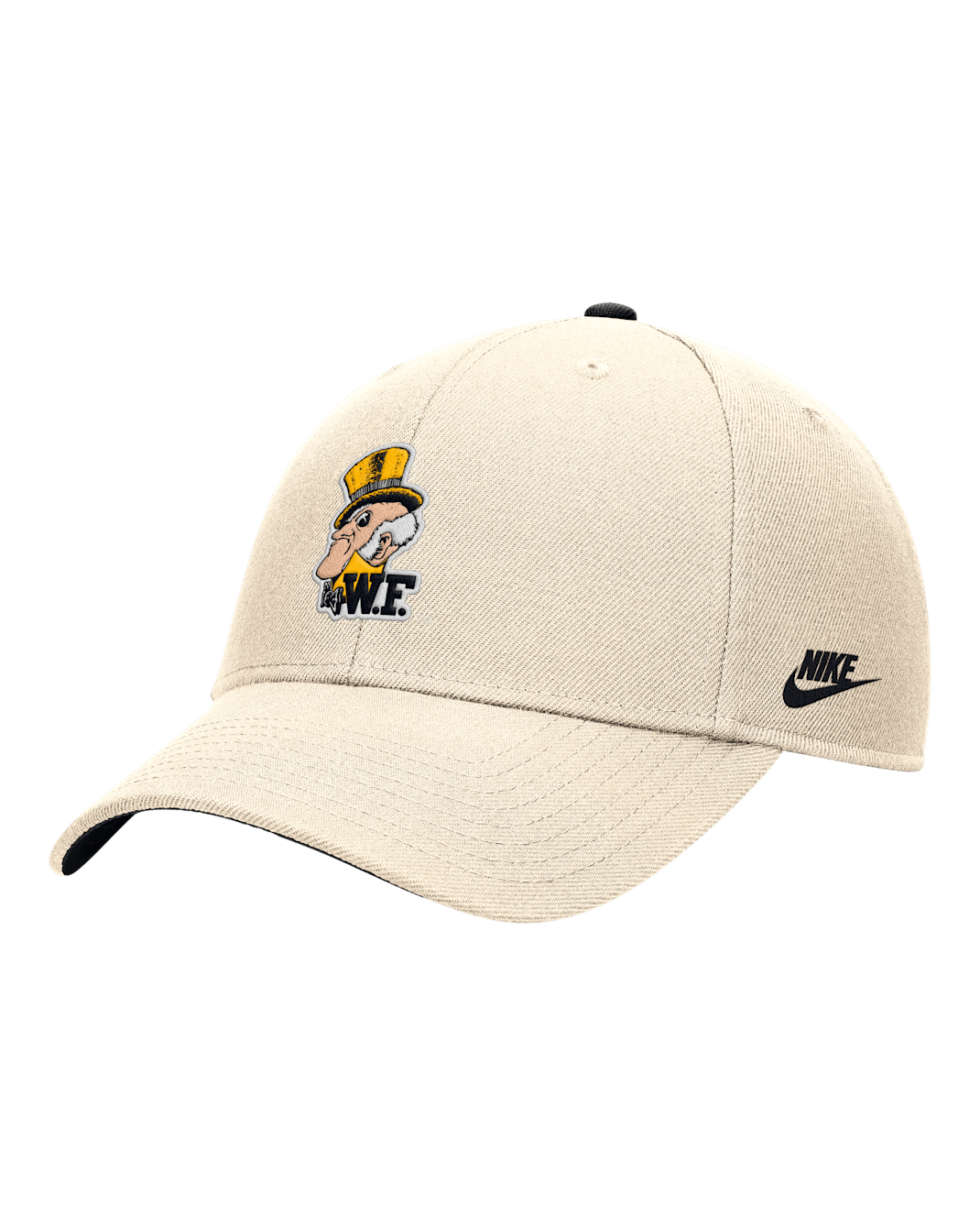 Wake Forest Rise Men's Nike College Adjustable Cap - Natural