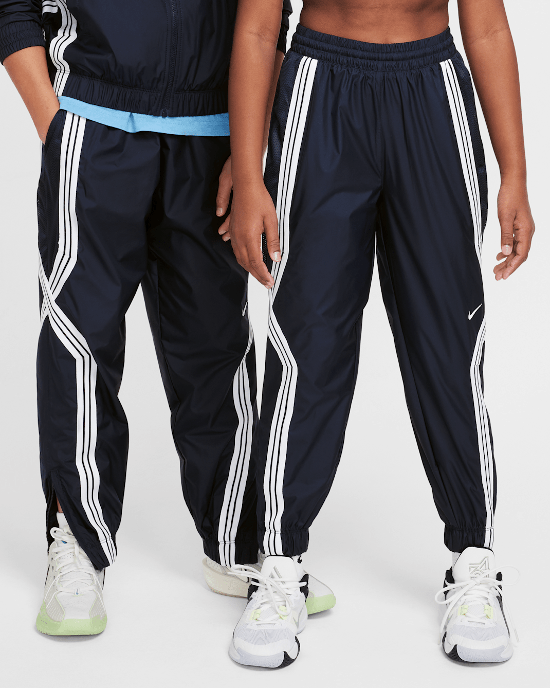Nike Crossover Older Kids' Repel Basketball Trousers - Obsidian/White