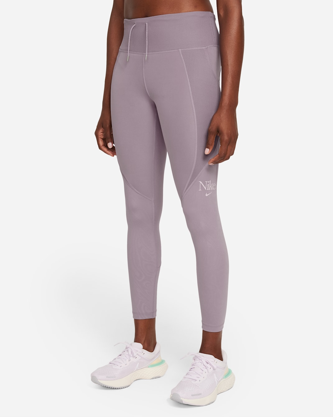 Nike Femme Fast Women's 7/8 Running Leggings - Violet Haze/Venice