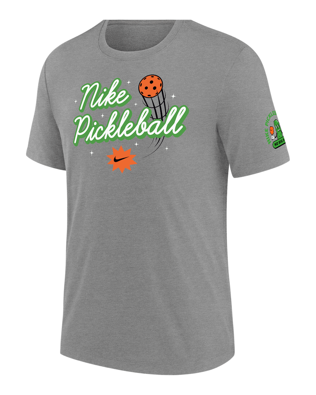 Nike Men's Pickleball T-Shirt - Dark Grey Heather