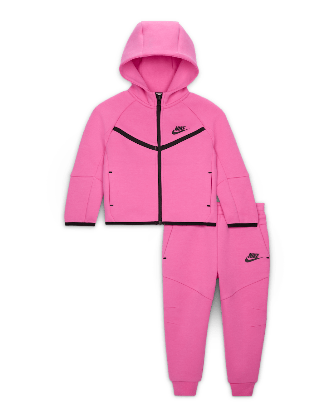 Nike Sportswear Baby Tech Fleece 2-Piece Full-Zip Set - Playful Pink