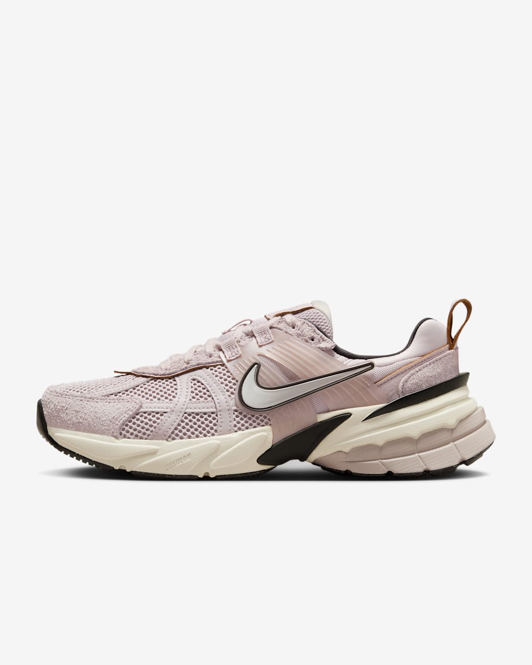 Nike V2K Run Women's Shoes - Platinum Violet/Light Bone/Black/Chrome