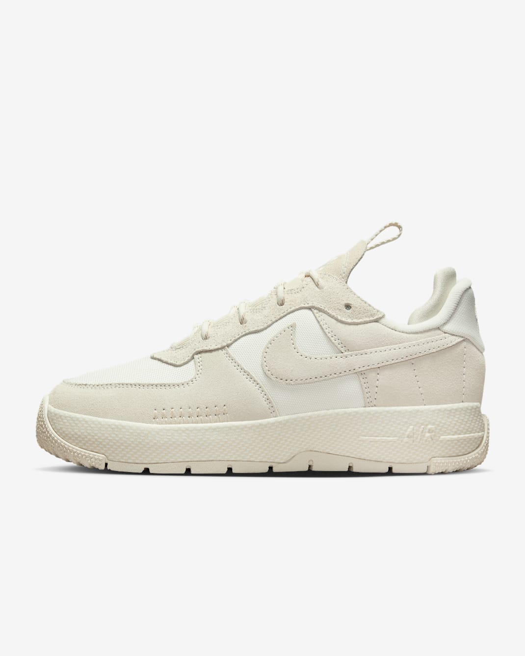 Tenis para mujer Nike Air Force 1 Wild - Fantasma/Marrón verdoso claro/Verde luminoso/Fantasma