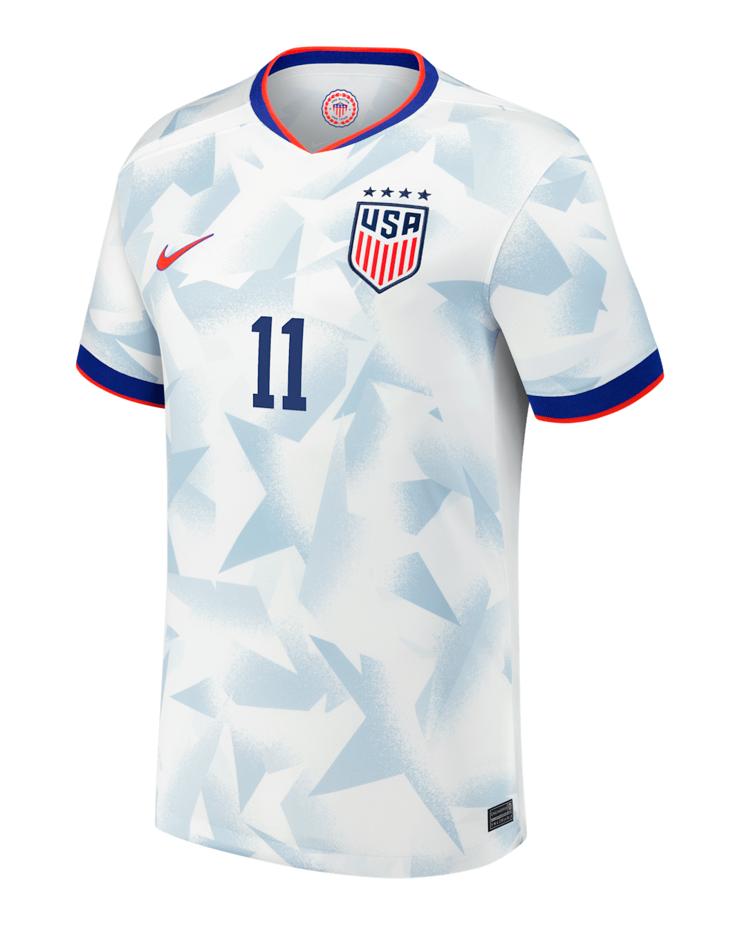 Jersey de futbol Nike Dri-FIT Sophia Wilson de la selección nacional de futbol femenino de Estados Unidos local 2025 Stadium para hombre - Blanco