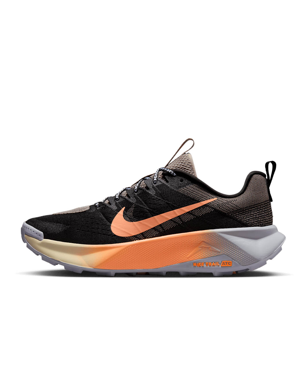 Nike Wildhorse 10 Men's Trail-Running Shoes - Black/Malt/Ghost/Orange Pulse