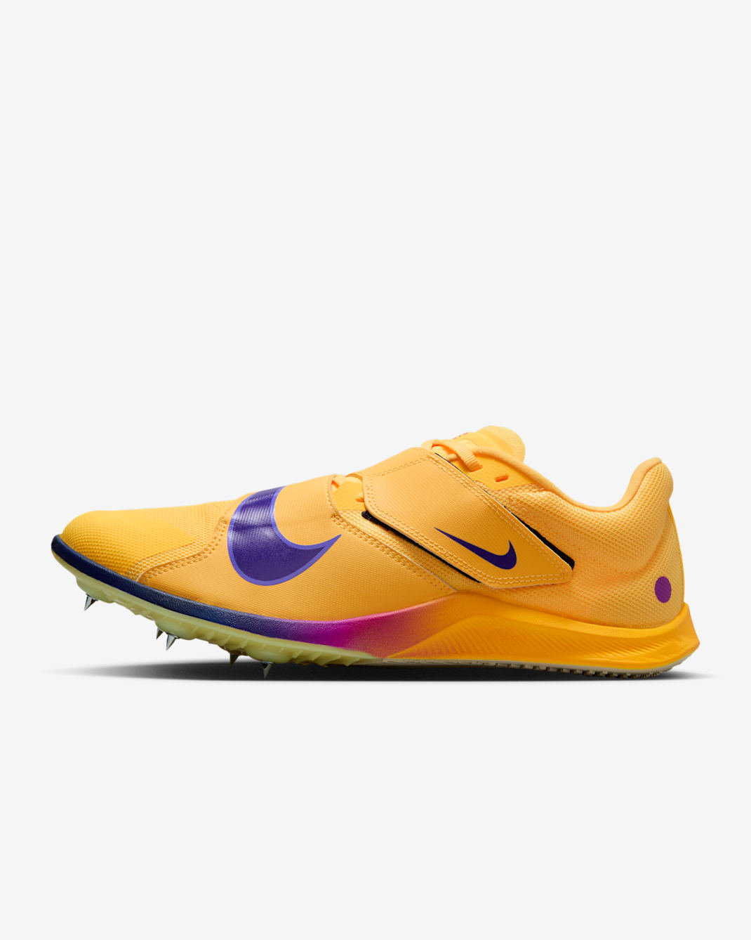 Spikes para salto y atletismo Nike Zoom Rival Jump - Limón pulso/Volt resplandor/Hipervioleta/Explosión índigo