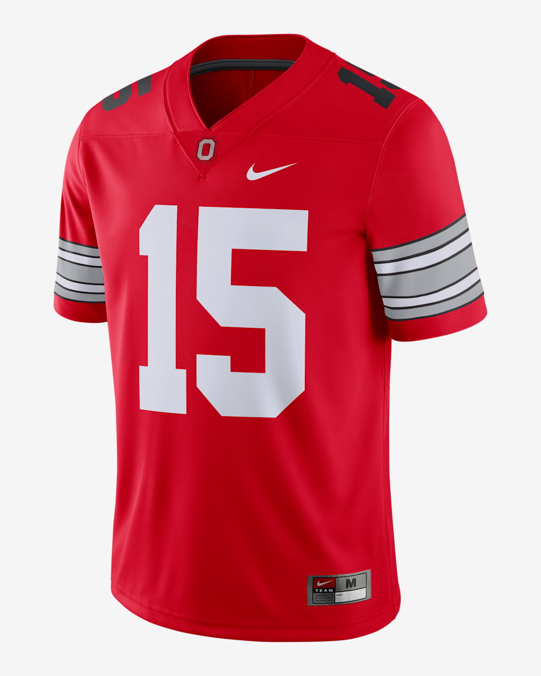 Nike College (Ohio State) Men's Game Football Jersey - University Red/Dark Grey