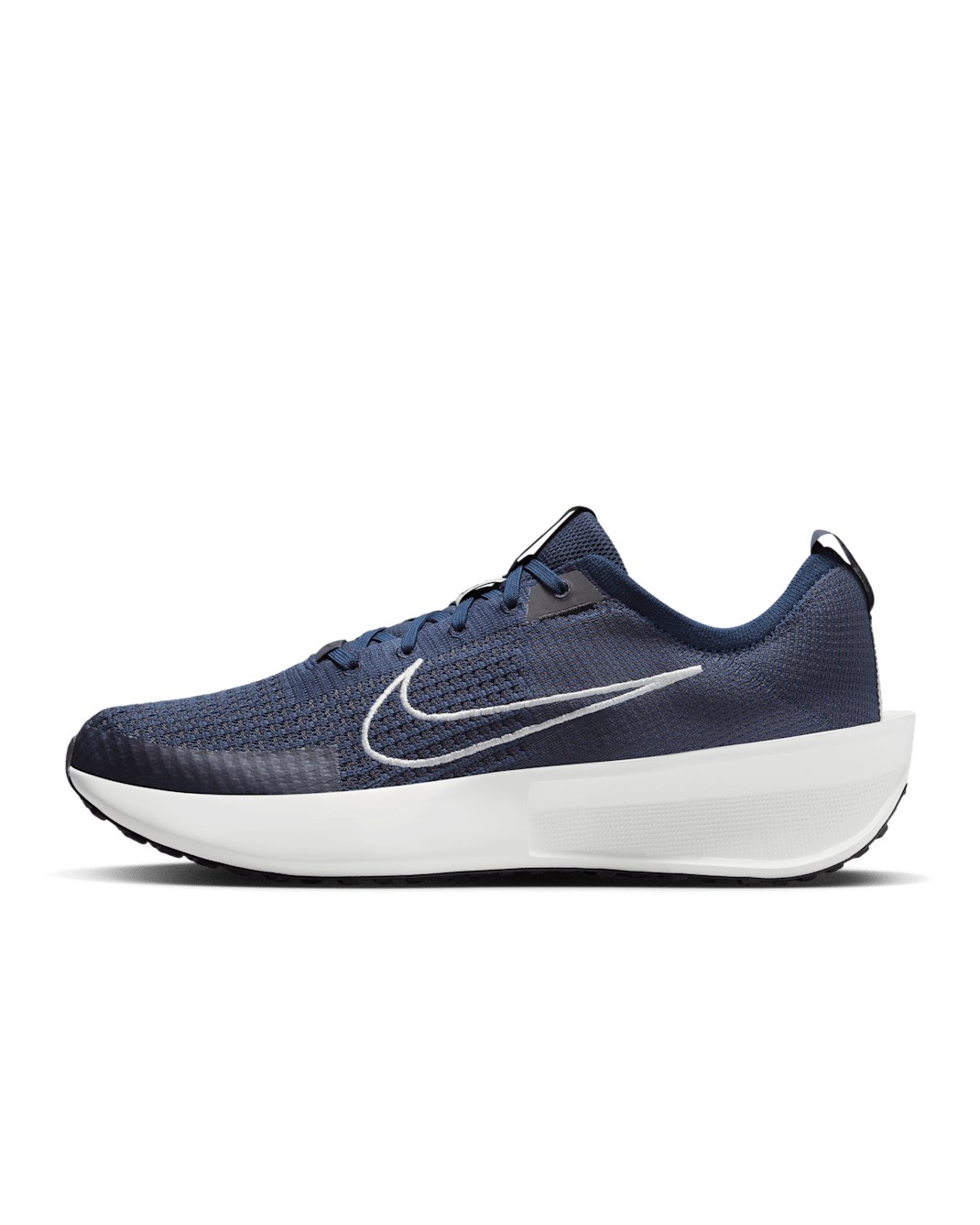 รองเท้าวิ่งโร้ดรันนิ่งผู้ชาย Nike Interact Run - College Navy/Gridiron/ขาว/Platinum Tint