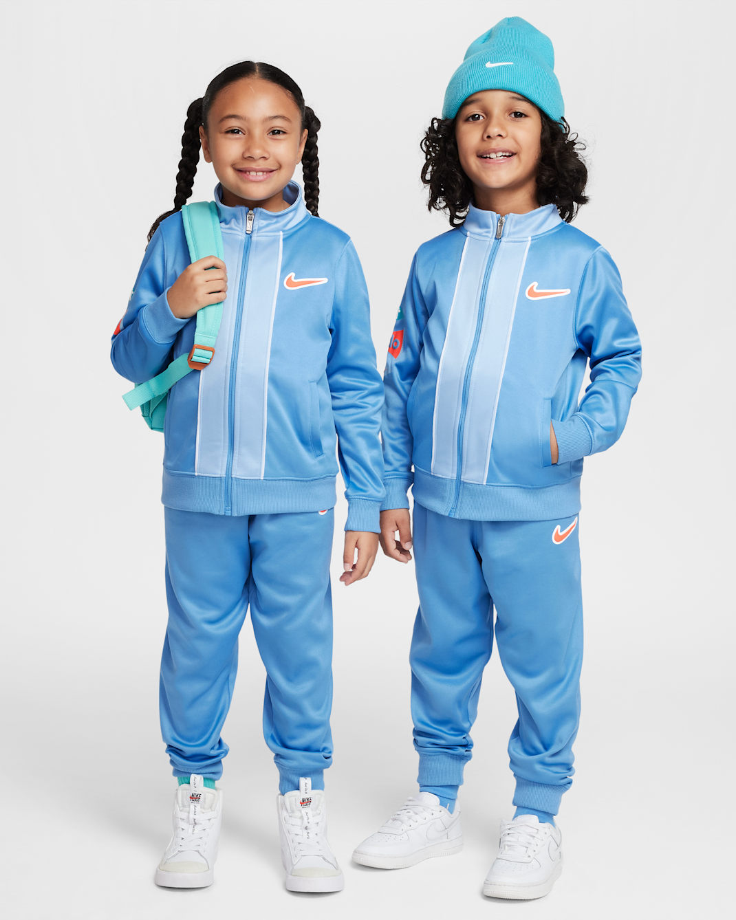 Nike Dri-FIT E1D1 Little Kids' Tracksuit - Blue Beyond