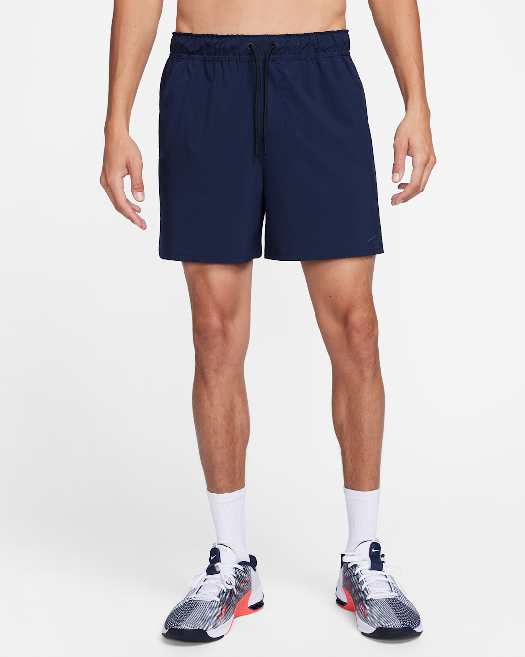 Shorts versátiles sin forro Dri-FIT de 13 cm para hombre Nike Unlimited - Obsidiana/Negro/Obsidiana