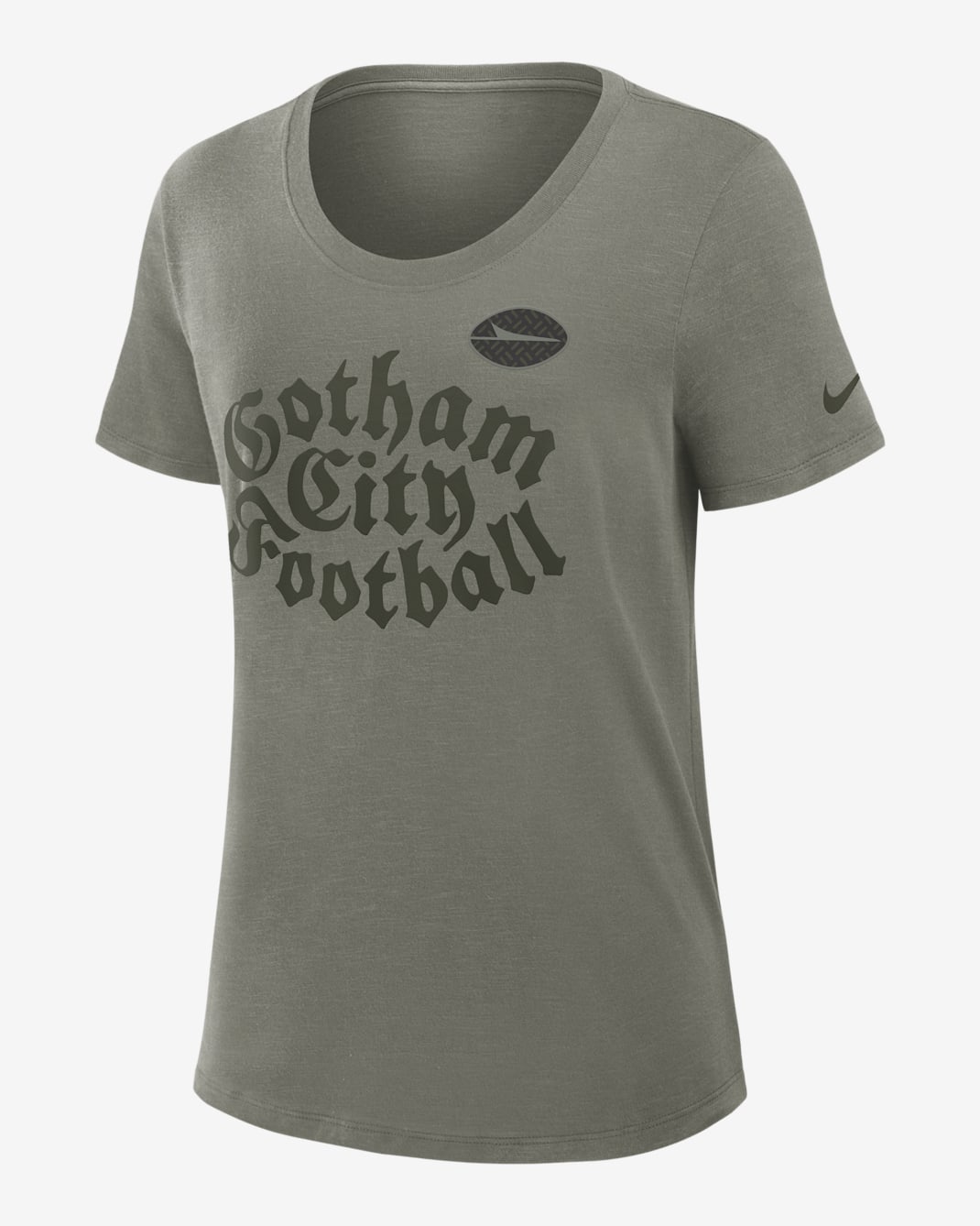 New York Jets Rivalries Collection Slub Women's Nike Dri-FIT NFL T-Shirt - Black