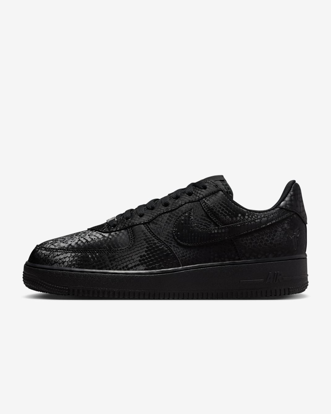 Kobe Air Force 1 Low Men's Shoes - Black/Black