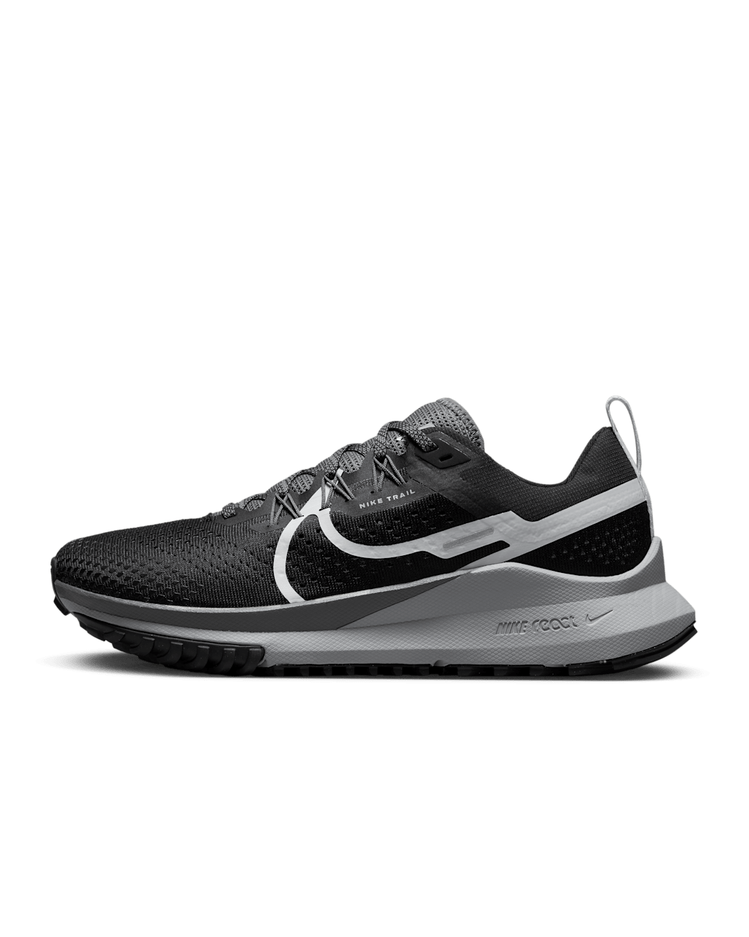 รองเท้าวิ่งเทรลผู้หญิง Nike Pegasus Trail 4 - ดำ/Dark Grey/Wolf Grey/Aura