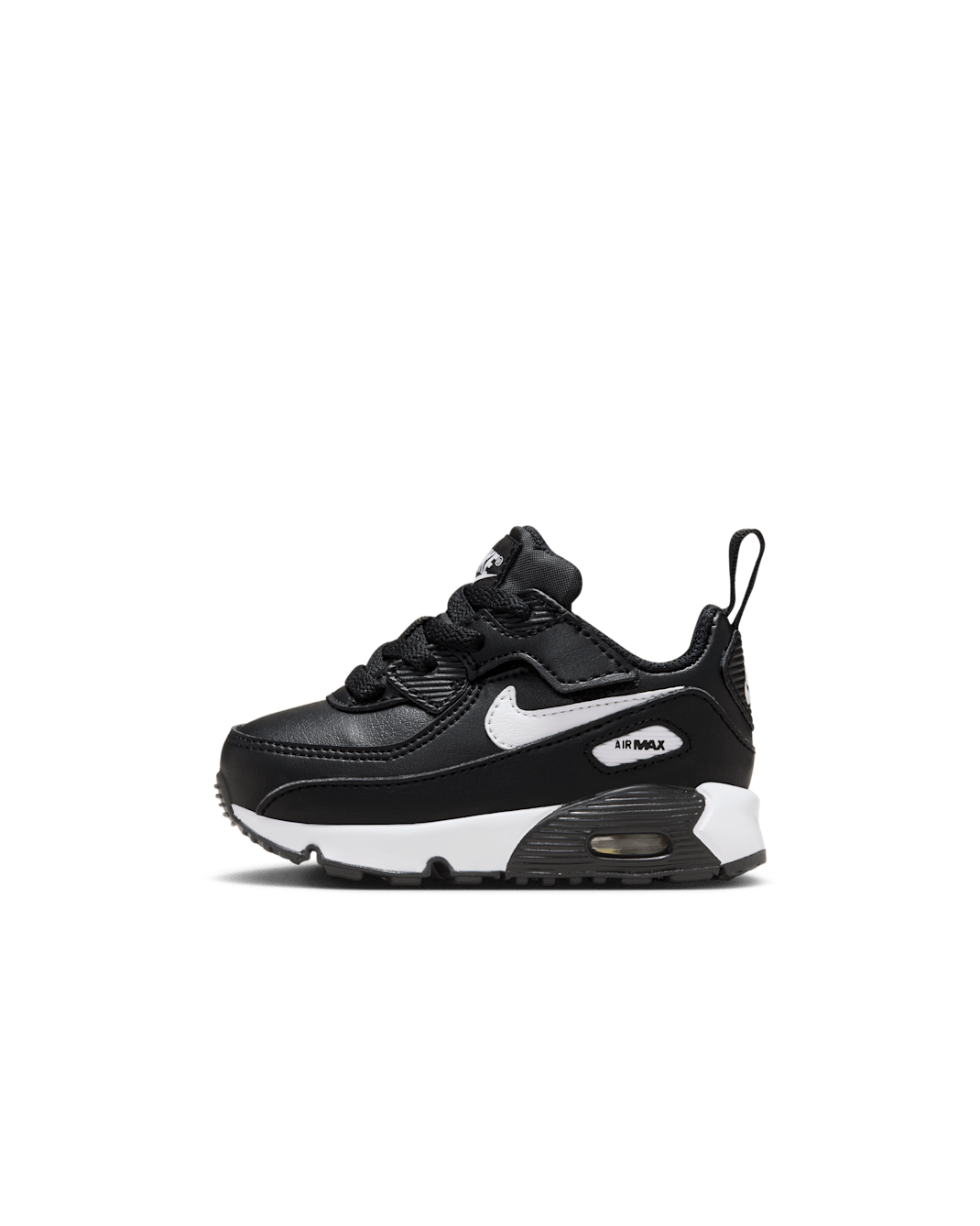 Nike Air Max 90 EasyOn Baby/Toddler Shoes - Black/Black/White