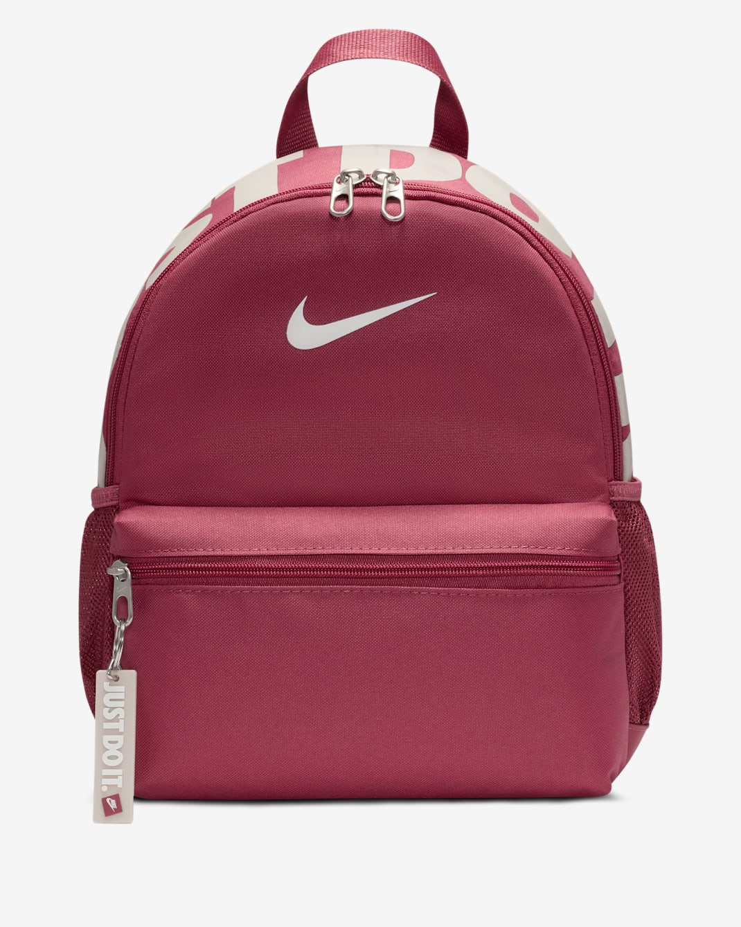 Nike Brasilia JDI Kids' Mini Backpack (11L) - Sweet Beet/Platinum Violet/Summit White