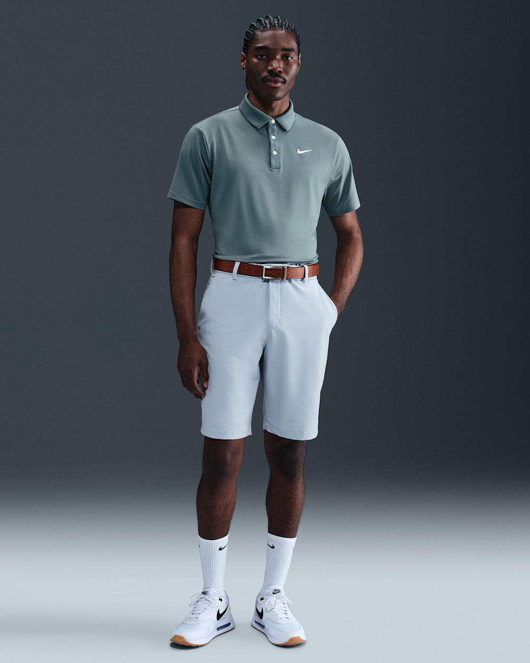 Nike Dri-FIT Men's Golf Shorts - Light Armory Blue/Wolf Grey/Light Armory Blue