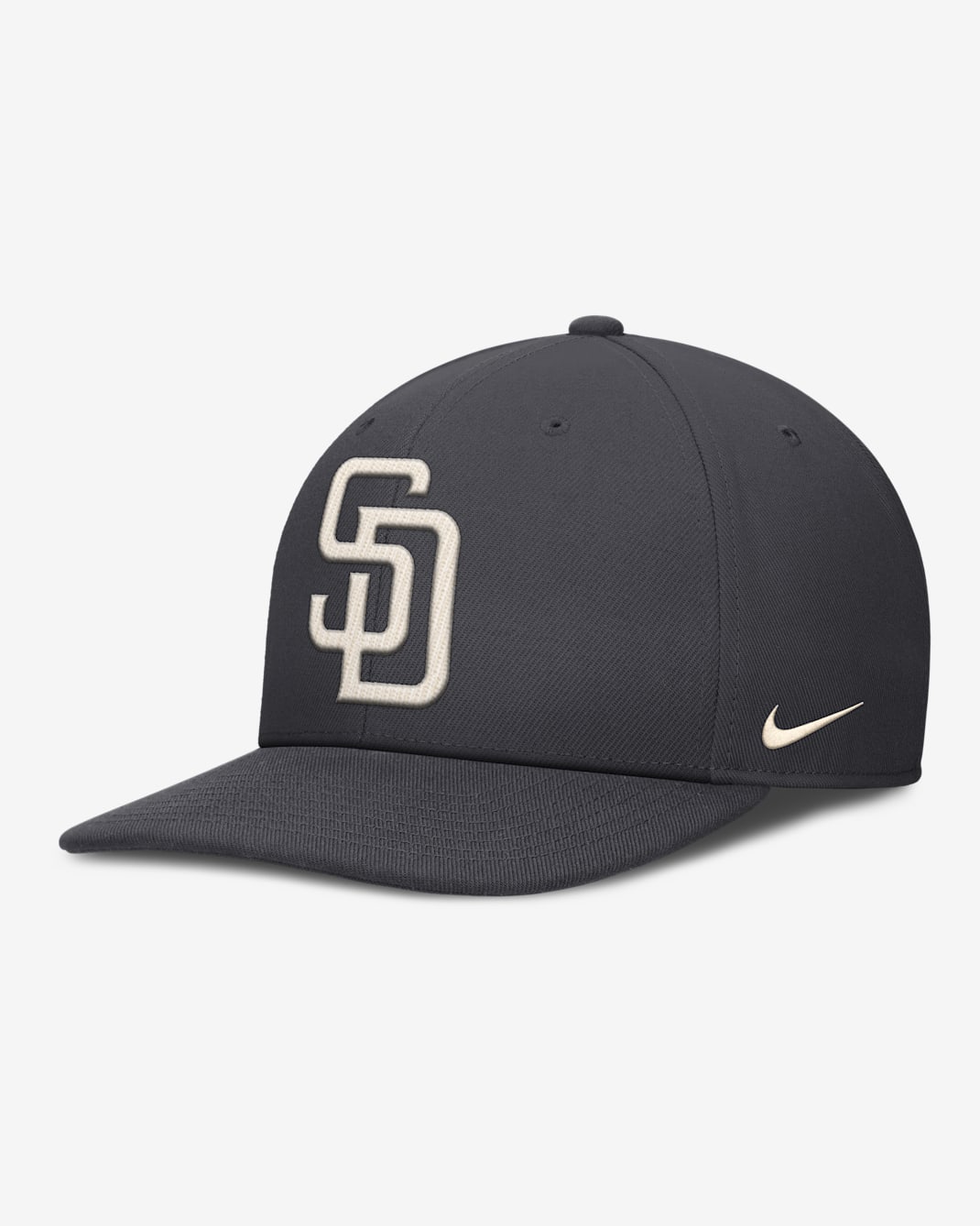 Gorra estructurada de visera cuadrada para hombre Nike Statement Dri-Fit Pro San Diego Padres - Antracita