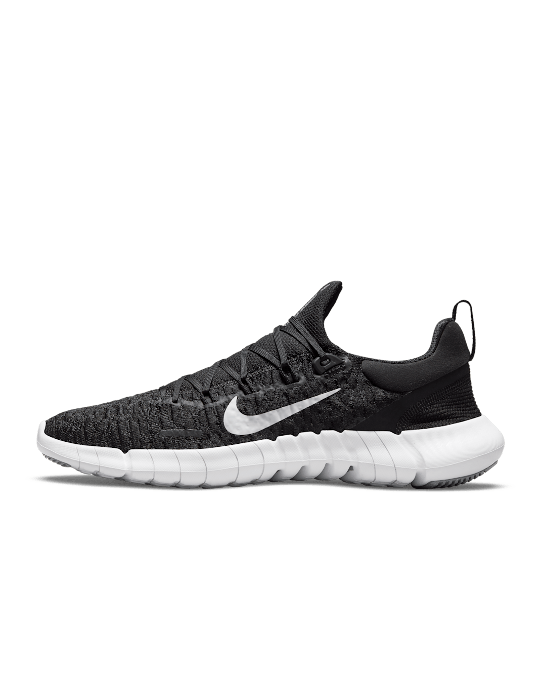 Nike Free Run 5.0 Damen-Laufschuh - Schwarz/Dark Smoke Grey/Weiß