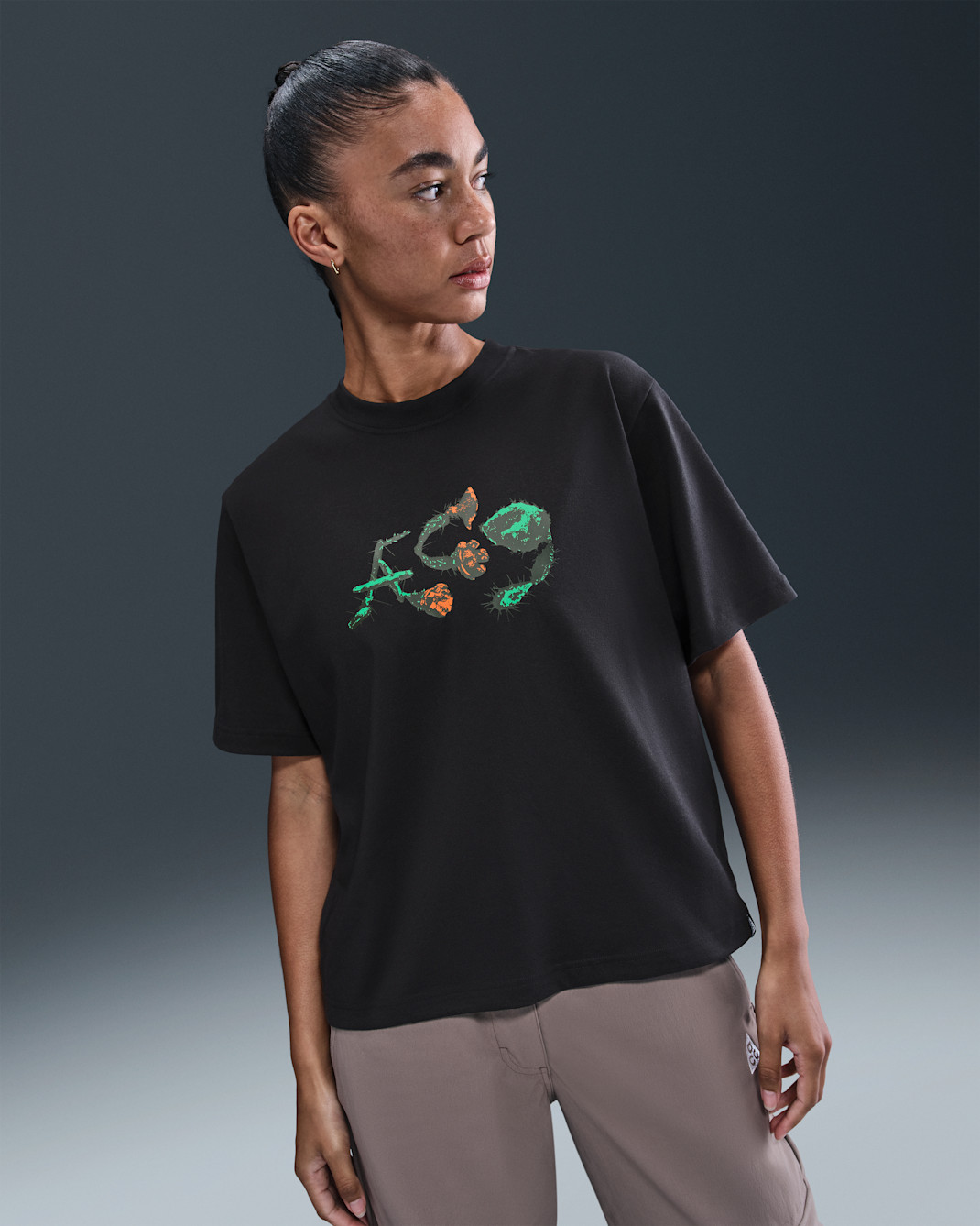 Playera con gráfico para mujer Nike ACG - Negro