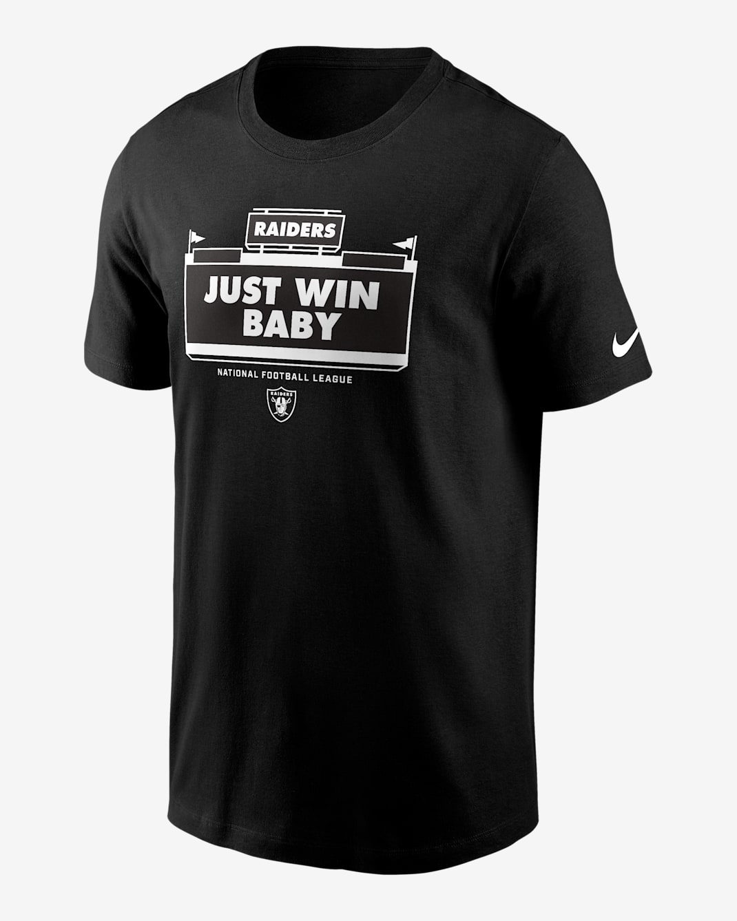 Las Vegas Raiders Local Essential Men's Nike NFL T-Shirt - Black