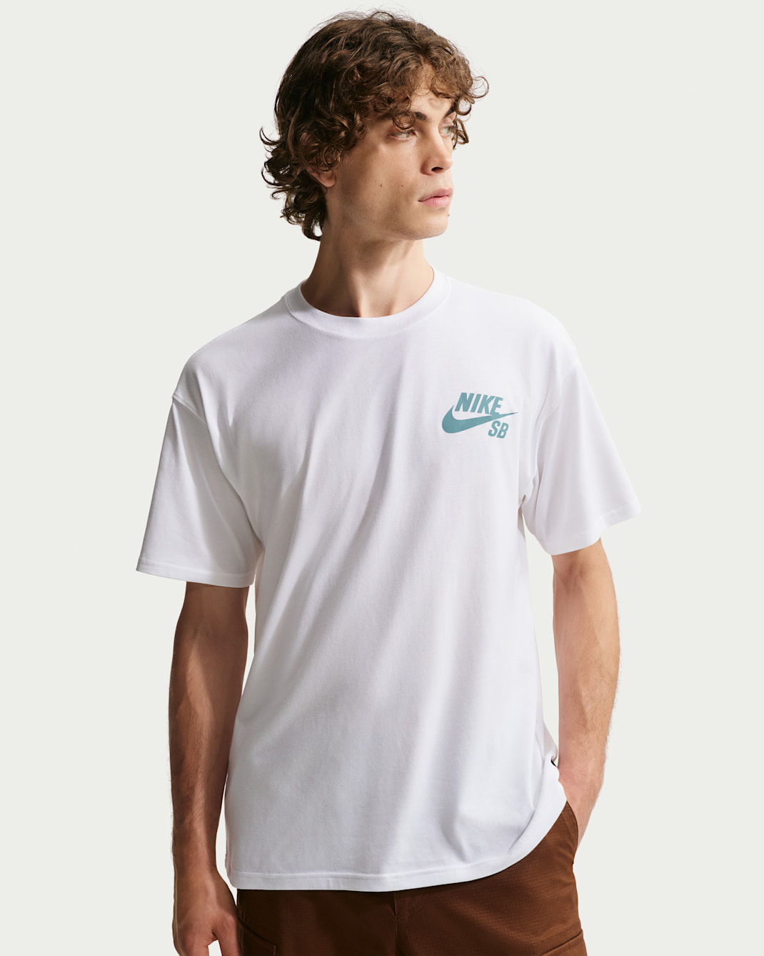 Nike SB Logo Skate T-Shirt - White
